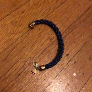 Kate Spade learn the ropes Navy bracelet